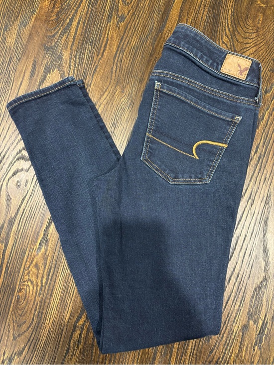 American Eagle Outfitters Denim - American Eagle Outfitters Dark Indigo Stretch Jeggings